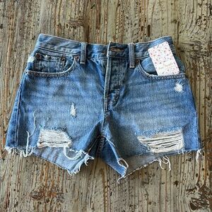 Free People Denim Shorts NWT